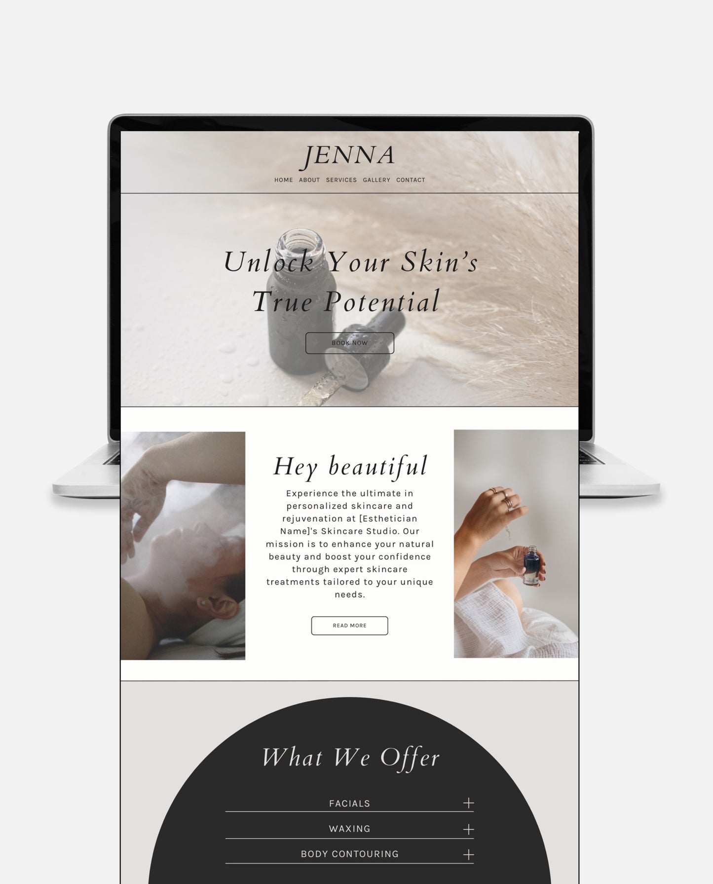 CUSTOM SQUARESPACE WEBSITE