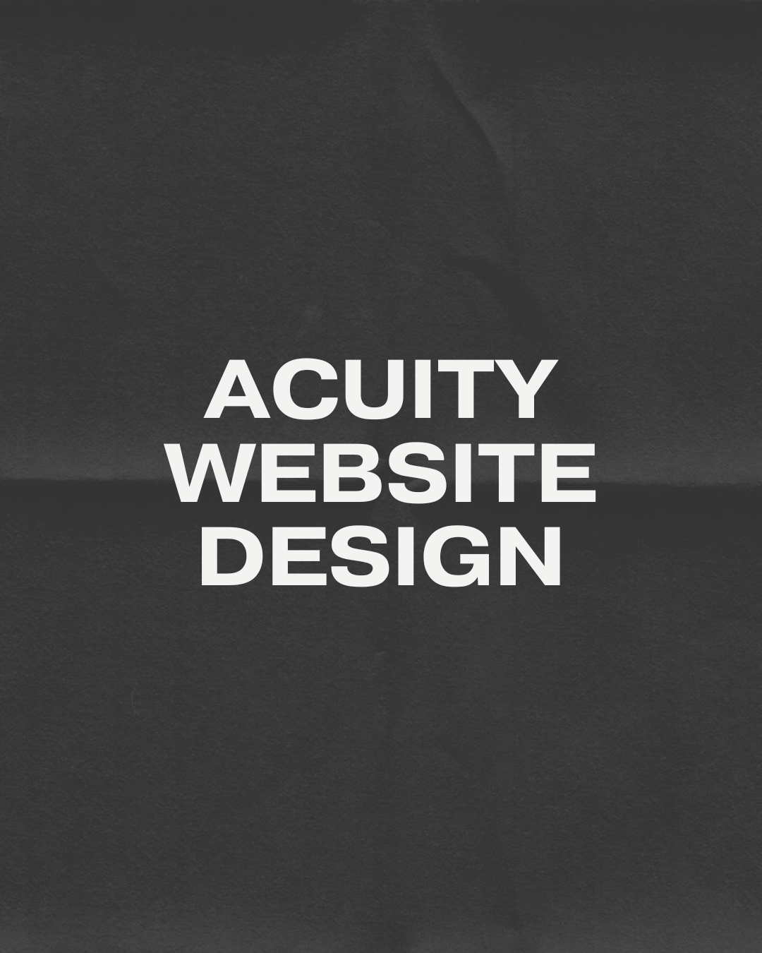 Acuity Website Design